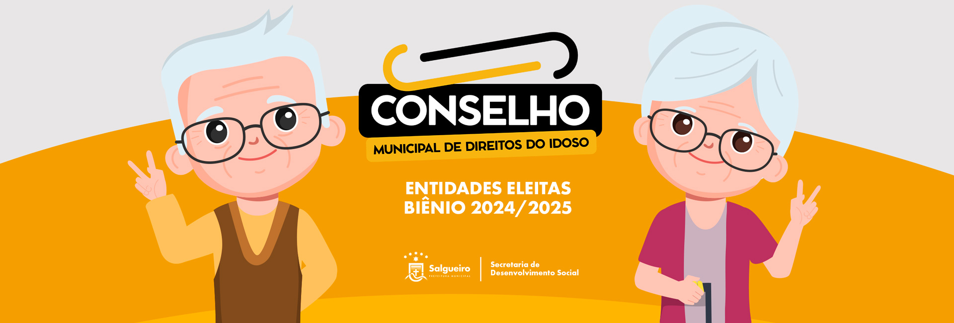 Escolha dos novos membros que irão compor o Conselho Municipal de Direitos do Idoso - CDMI no biênio 2024/2025.