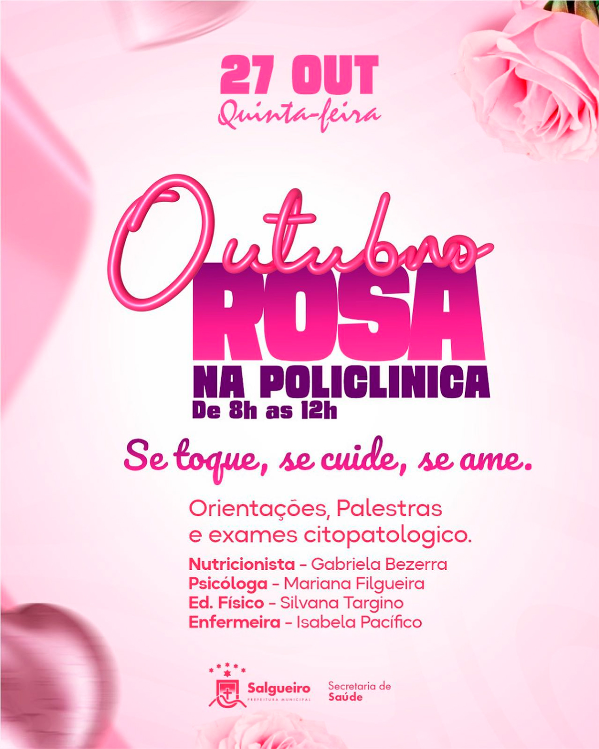 Outubro Rosa na Policlínica