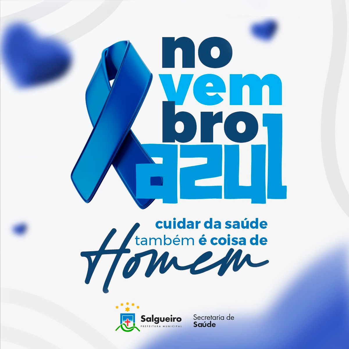 Novembro azul - mês mundial de combate ao câncer de próstata