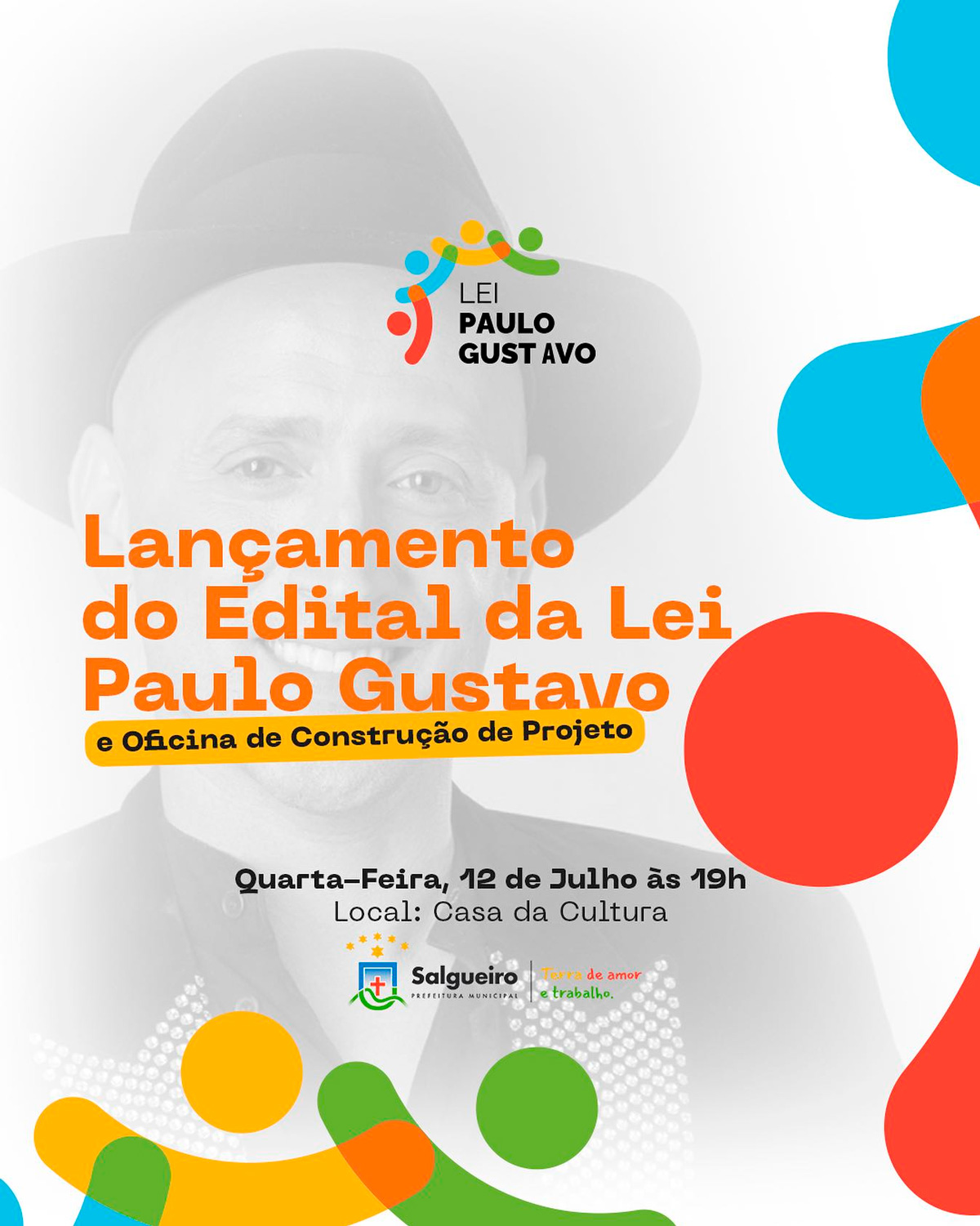 Lançamento do Edital da Lei Paulo Gustavo